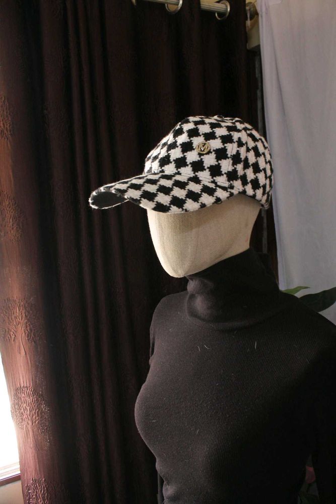 Checkered Baseball Cap