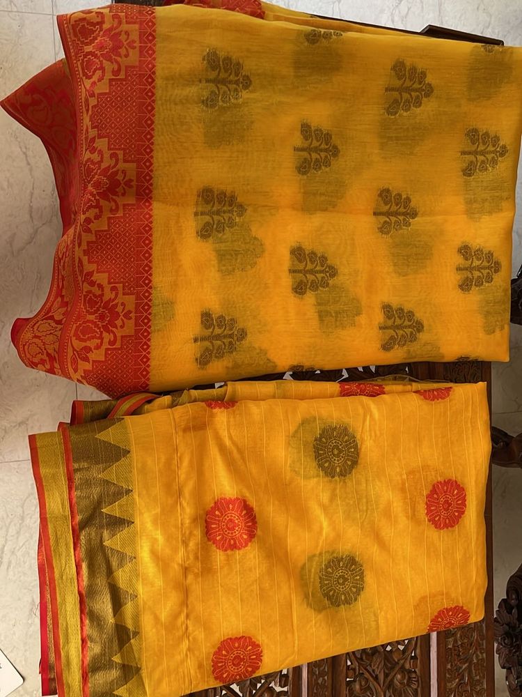 Last Chance ! Vactaing! Cotton Breathable Sare