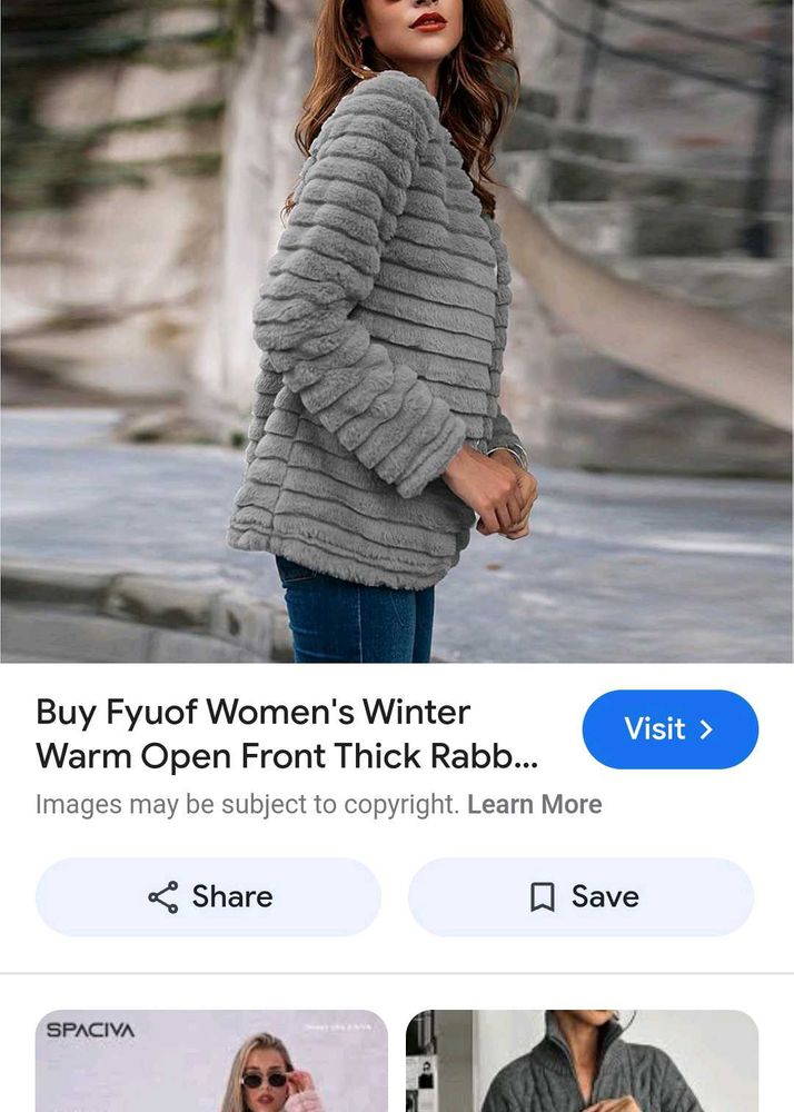Cozy Faux Fur Winter Coat