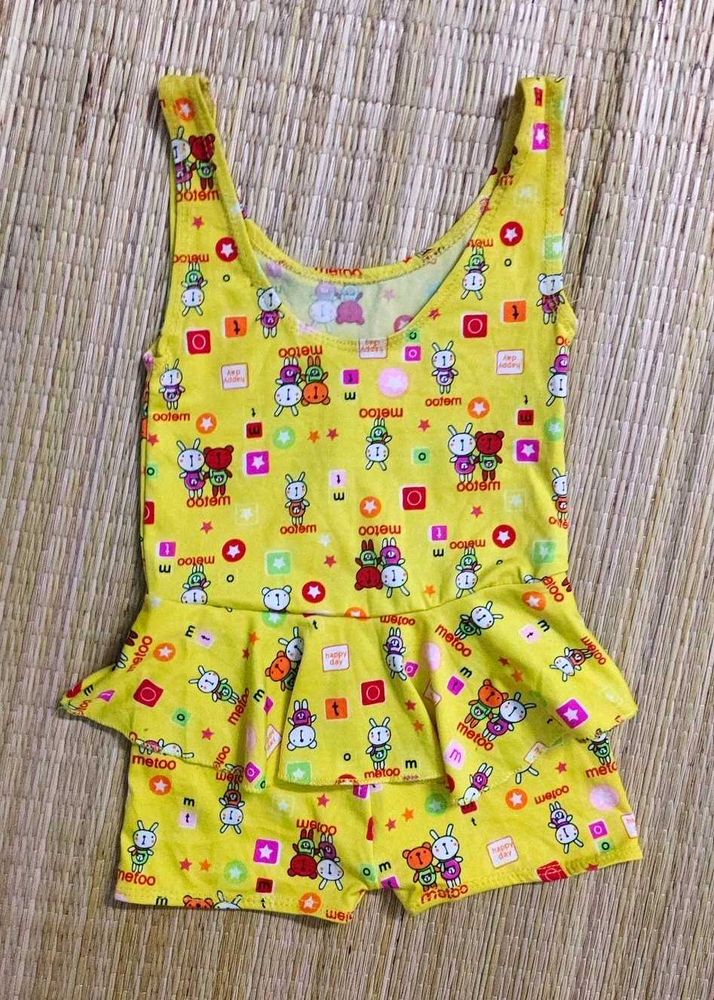 Cute Yellow Swimsuit