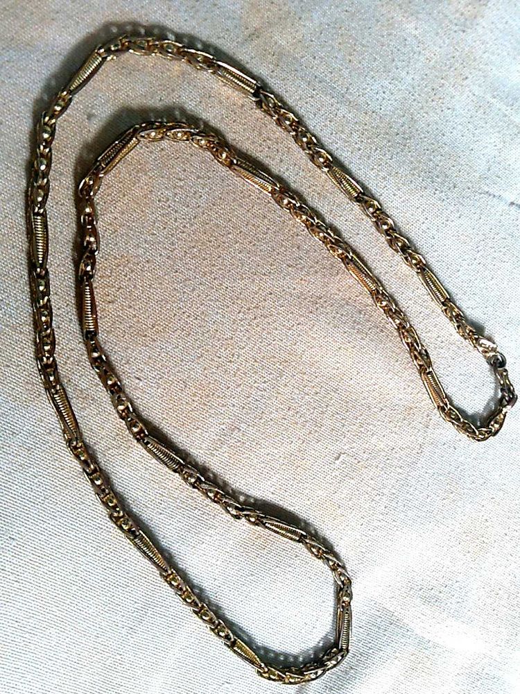 Vintage Gold Chain Necklace