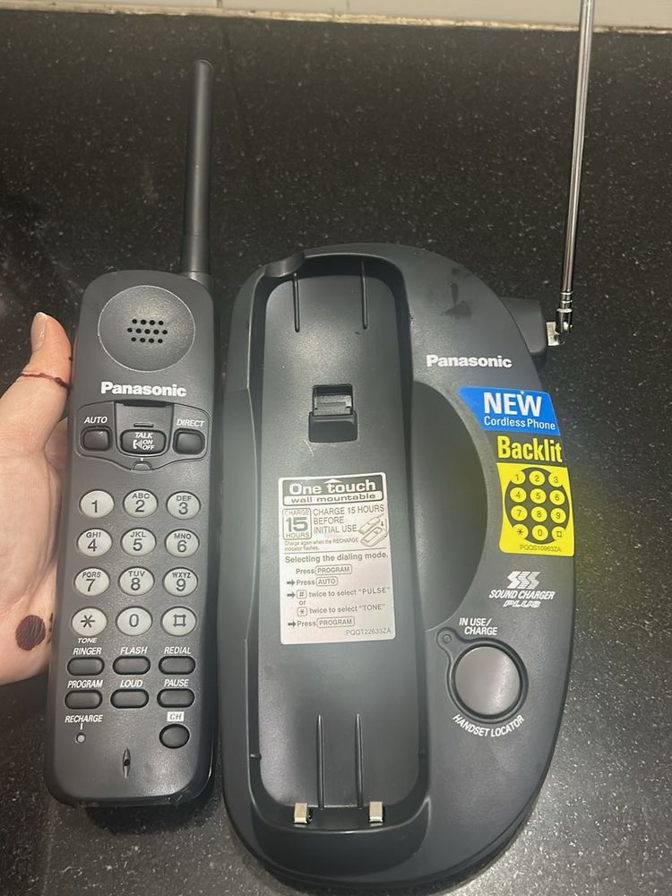 Vintage Panasonic Cordless Phone- New