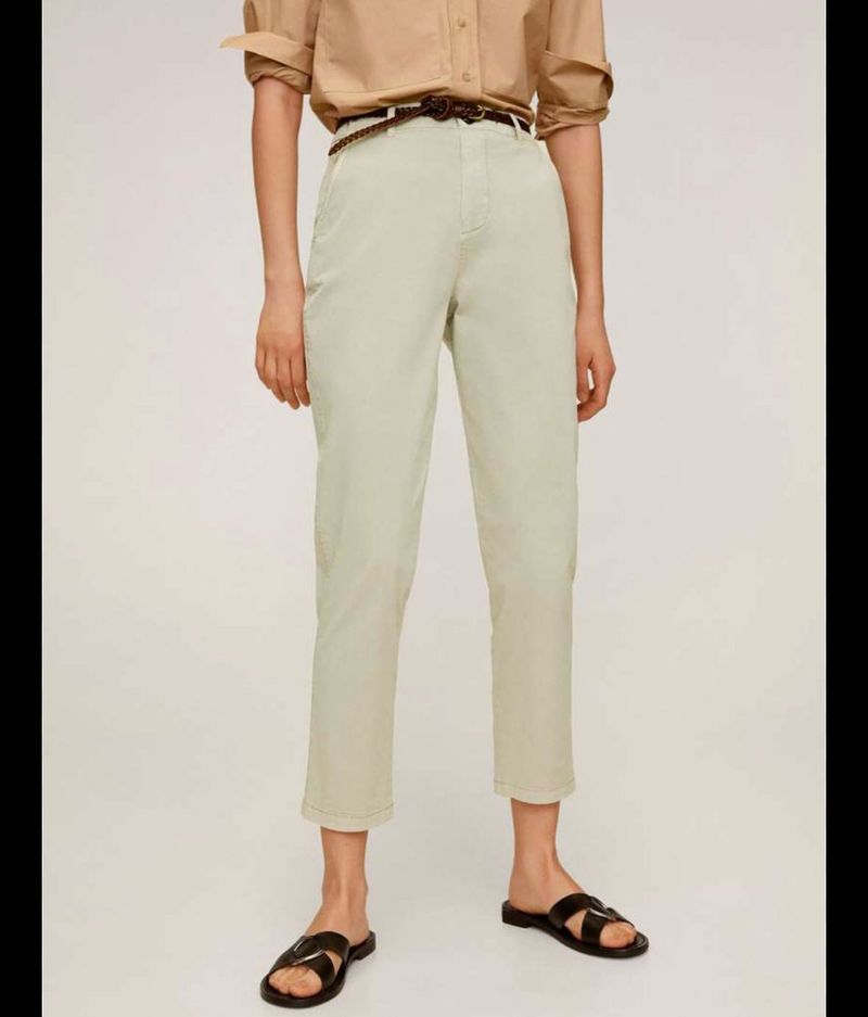 Mango Beige Trousers