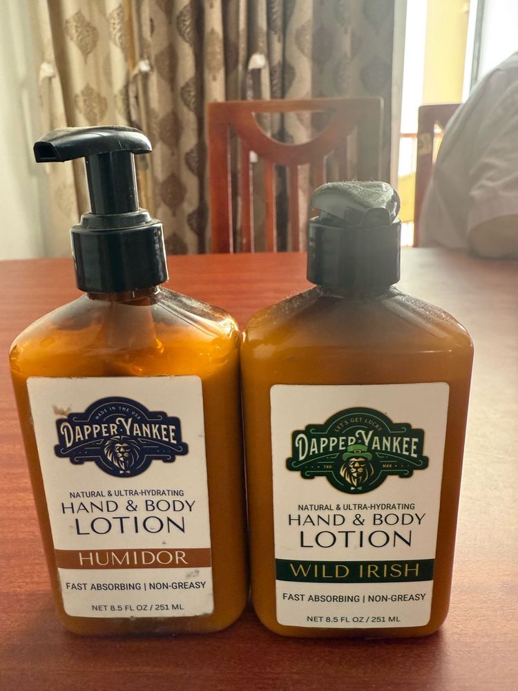 Dapper Yankee Lotion Set