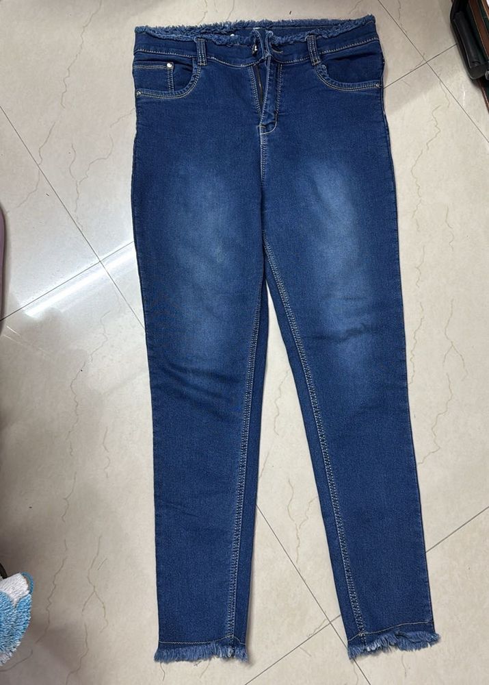 Stylish Blue Denim Jeans