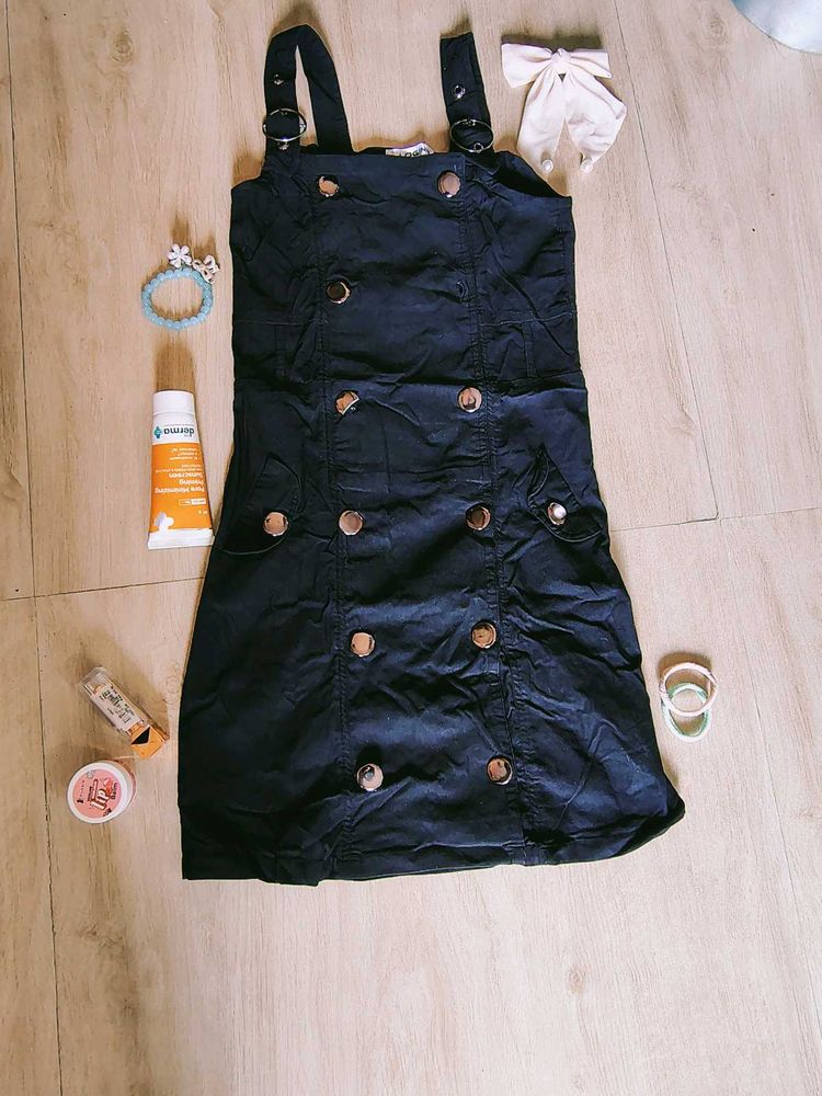 Button-Down Jumper Dress