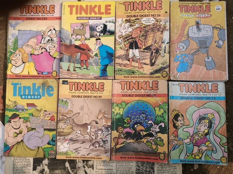 Vintage Tinkle Double Digest Comics