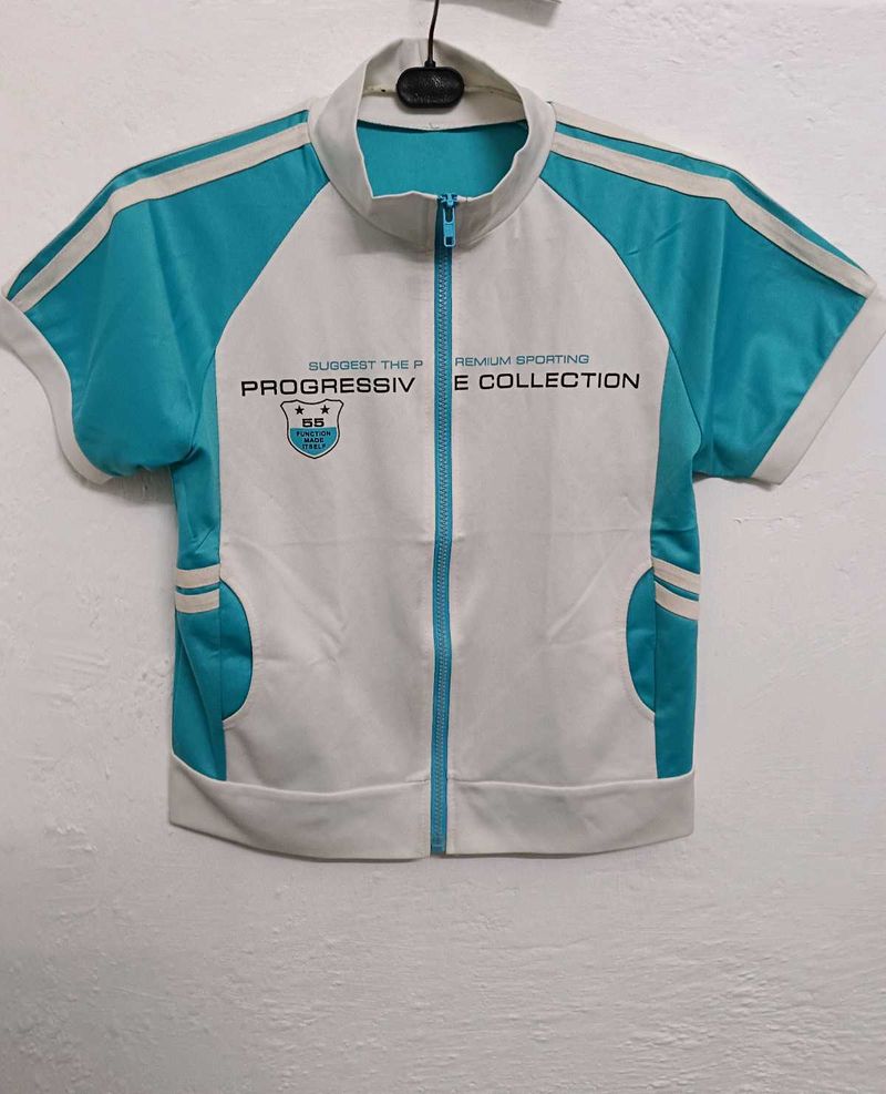 Retro Style Track Jacket