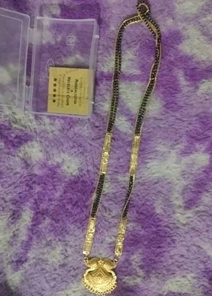 Combo Of 4 Mangalsutra With Earrings💖