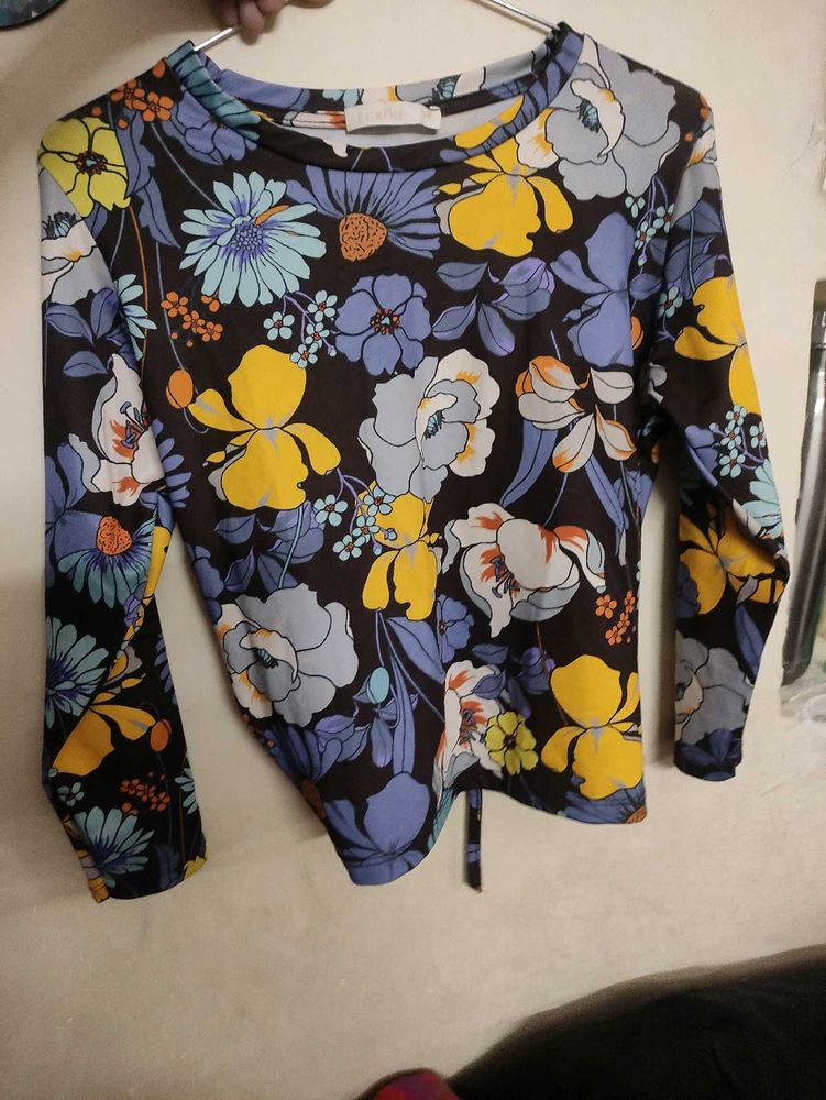 Floral Long Sleeve Top