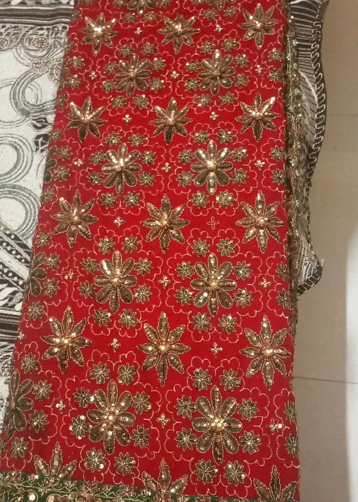 Red Color Saree