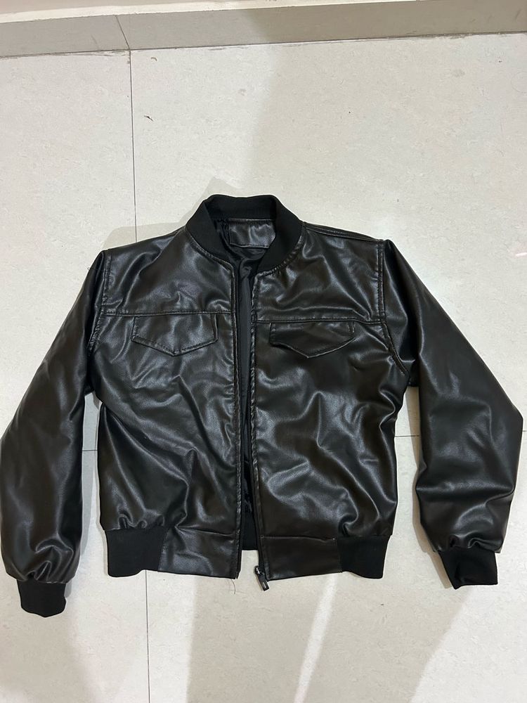 Stylish Black leather Jacket