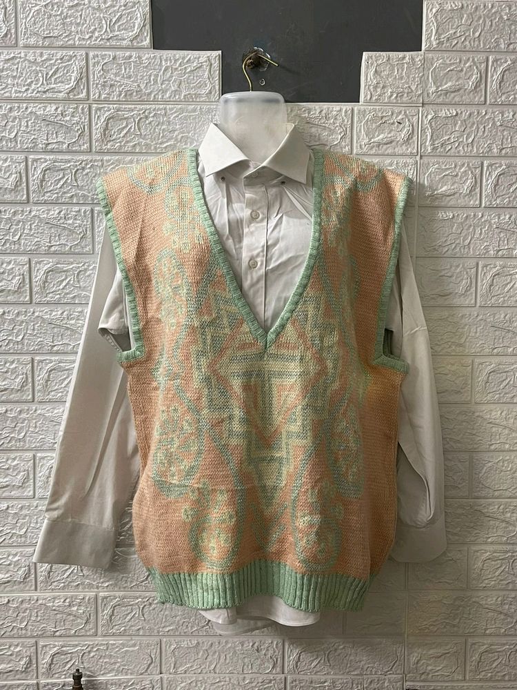 Long Sweater Vest