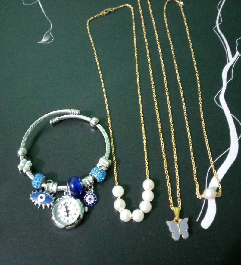 Necklace and Bracelet Set