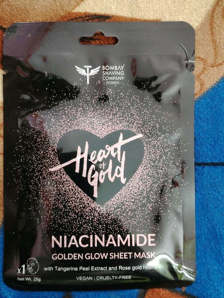 Niacinamide Golden Glow Sheet Mask