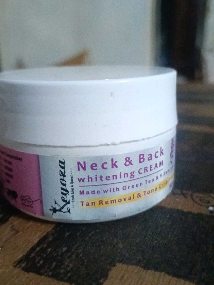 Keyoza Neck &amp; Back Whitening Cream