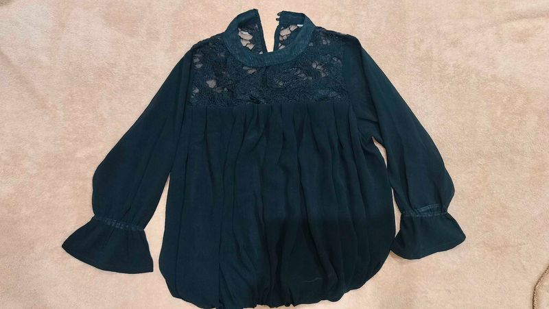 Lace Detail Top