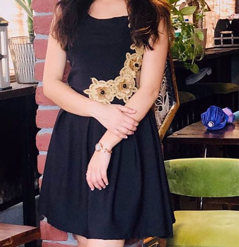 Chic Black Fit &amp; Flare Dress