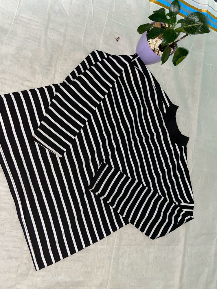 Striped Full Sleeve Tshirt