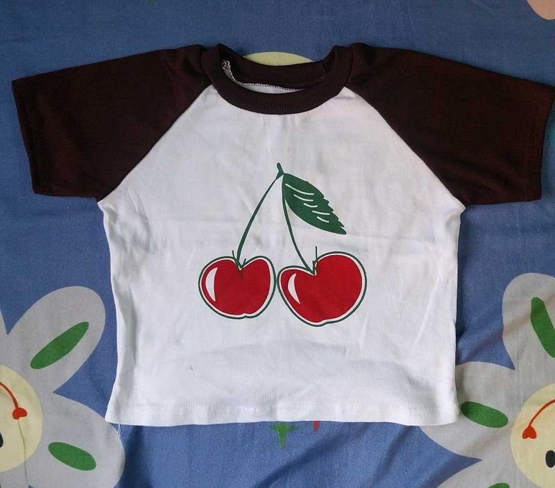 Cute Cherry Graphic Tee