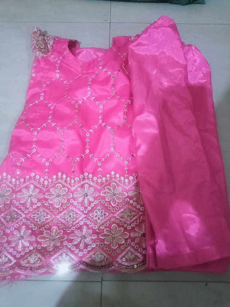 Pink Kurta Set