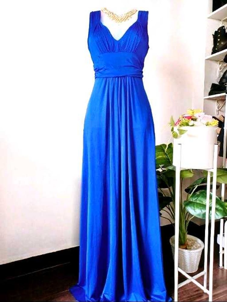 Royal Blue Maxi Dress