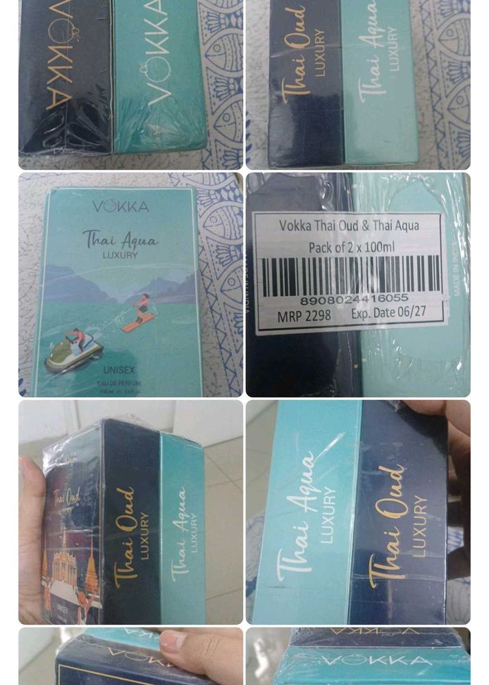 Vokka Thai Oud &amp; Aqua Perfume