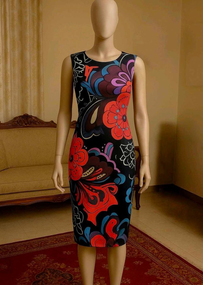 Floral Bodycon Dress