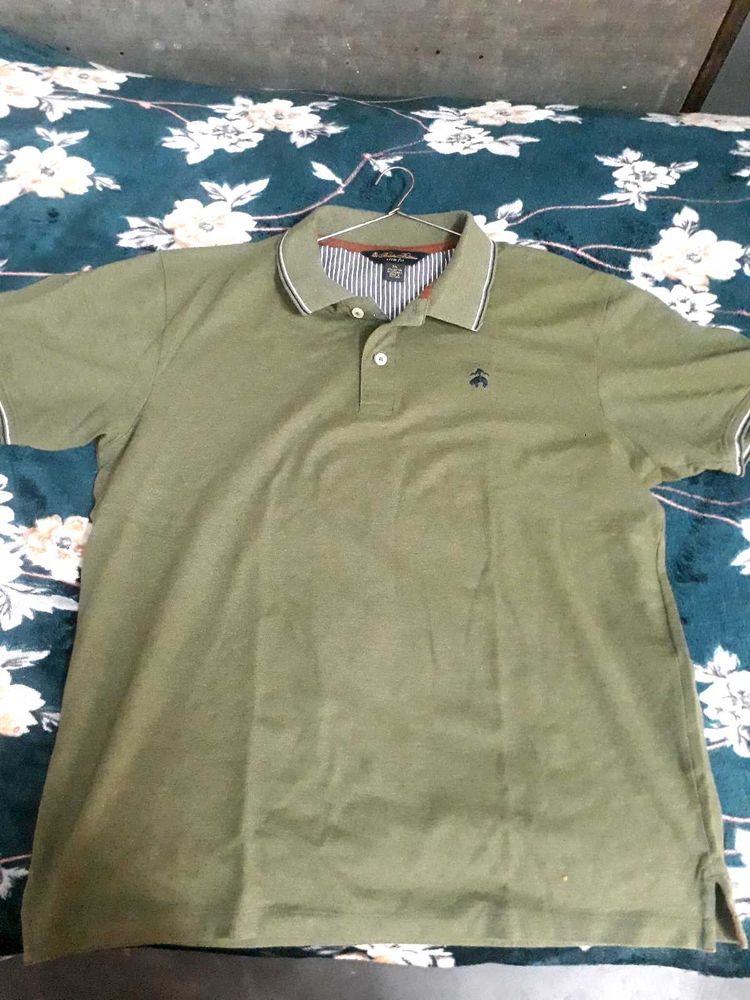 Brooks Brothers Olive Polo Shirt