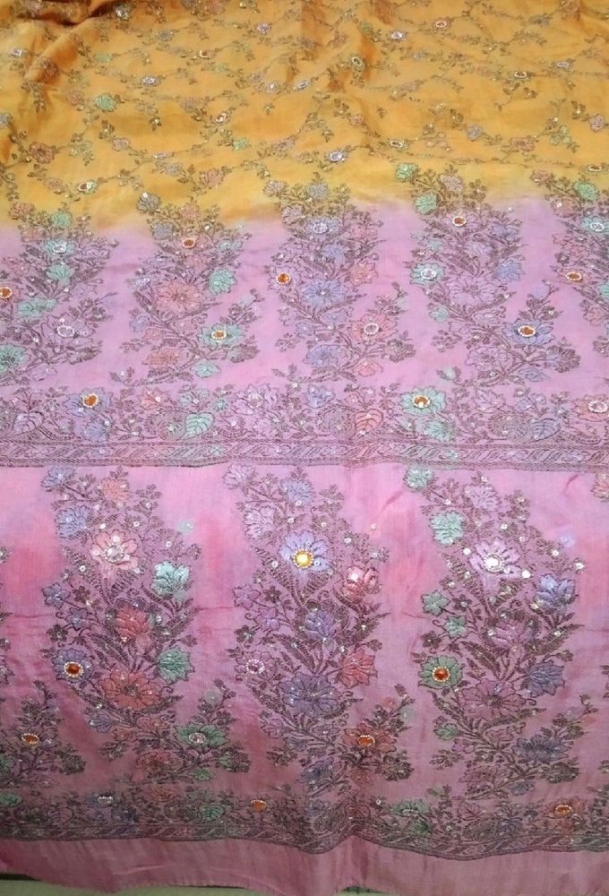 Tusser silk saree