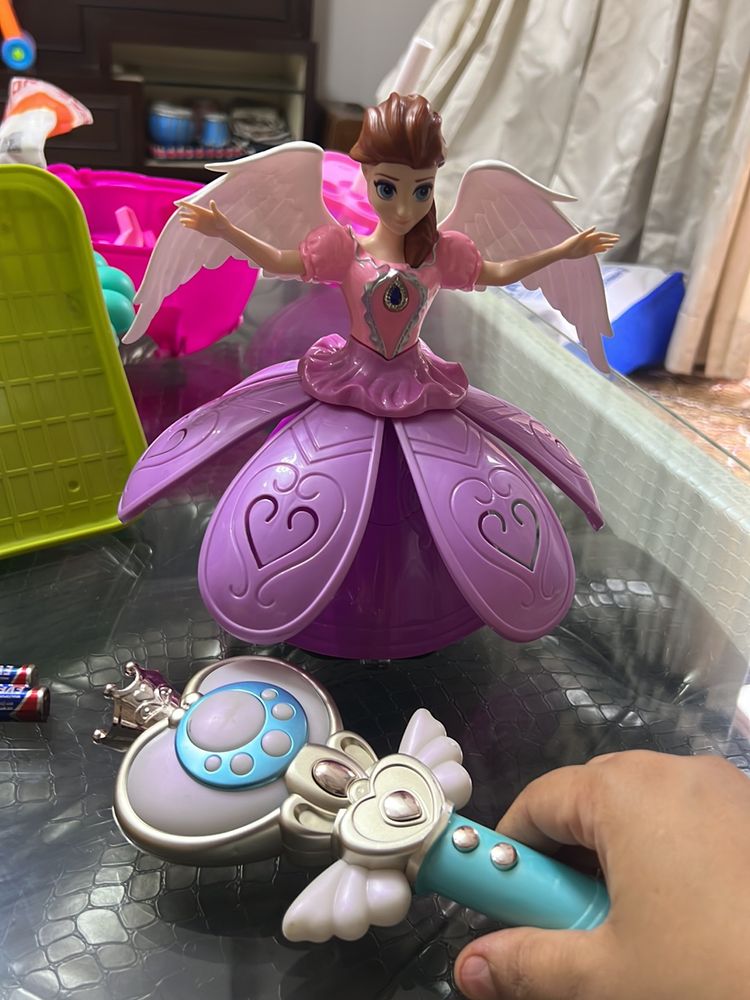 Remote Controlled Beautiful Doll, With Lights And Music