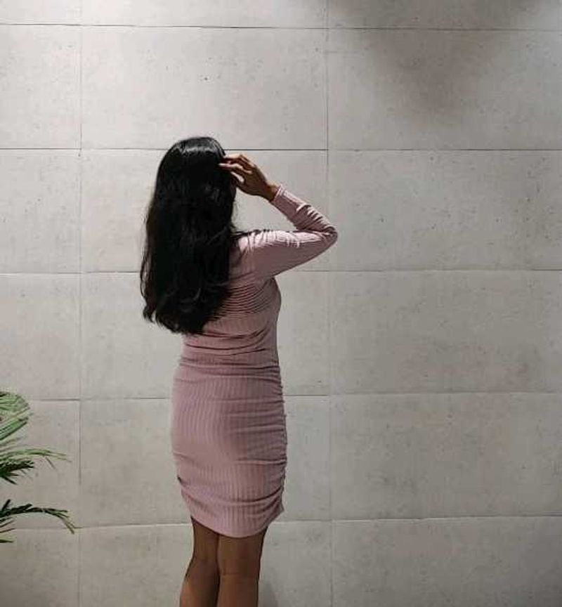 Pink Bodycon Mini Dress