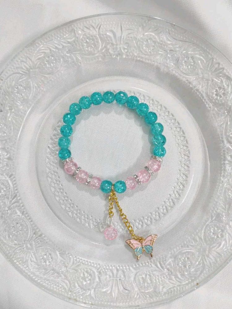 Dual Colour Butterfly Bracelets🩵🩷