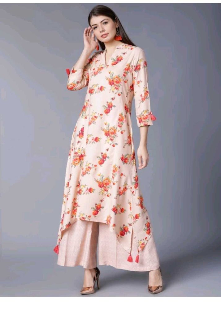 Vishudh Brand (M) Kurta Plazo Set ( Not Used)