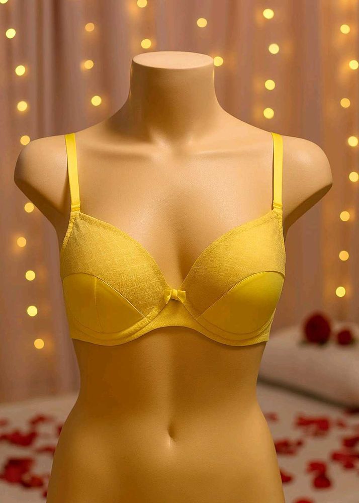 🇳🇿💫💗 Sunny Yellow Bra - Size 34D