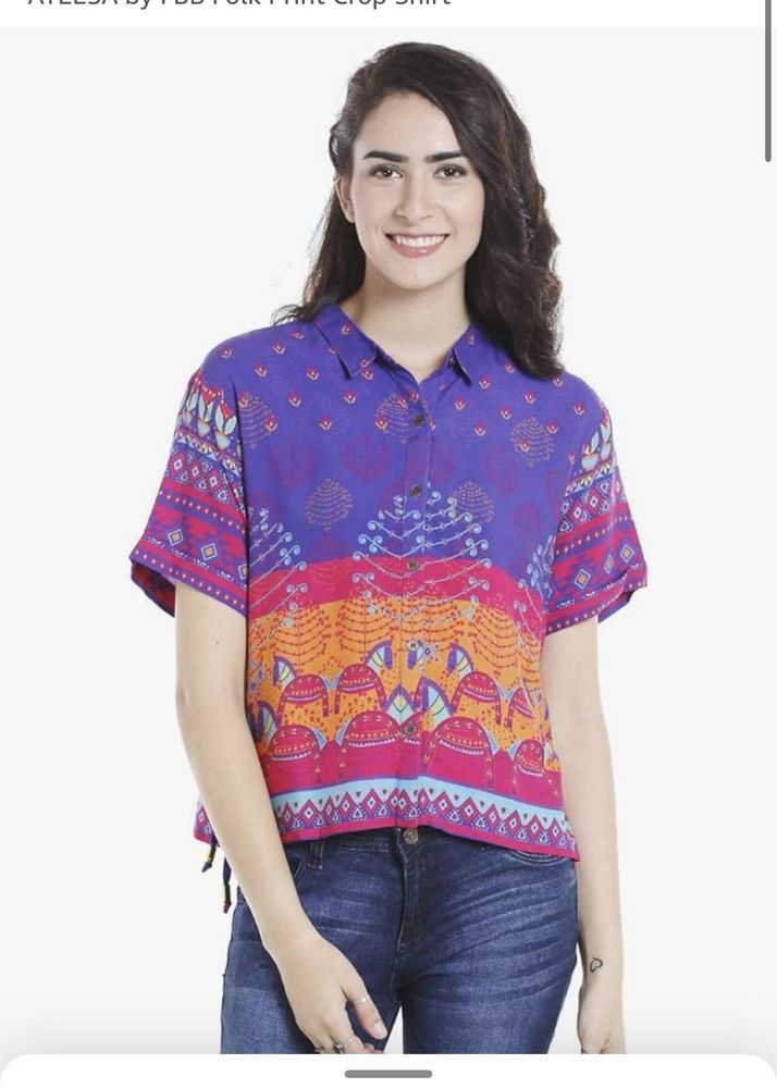 Colorful Patterned Top