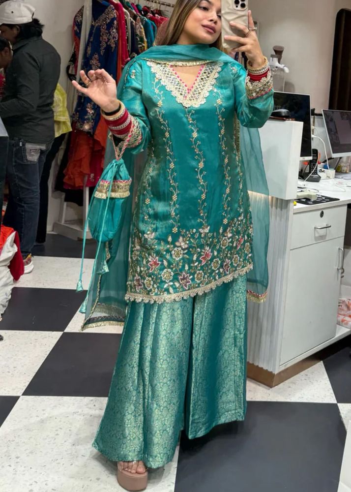 four piece sharara set new with tag