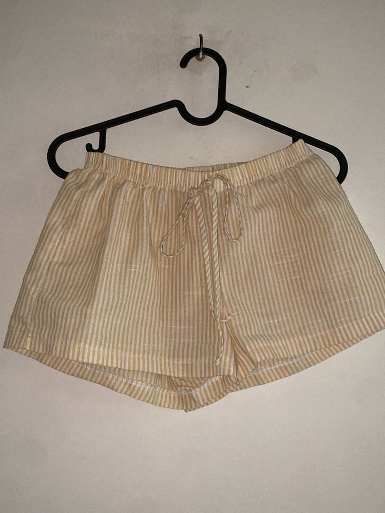 Striped Casual Shorts lounge wear