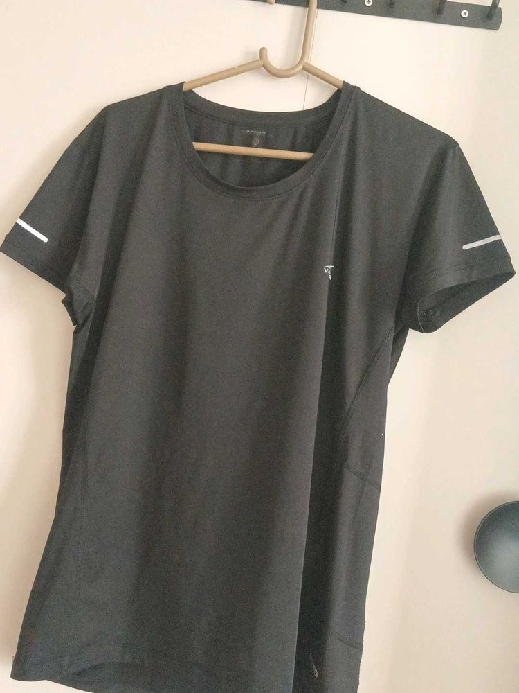 Gray T-Shirt Dry Fit