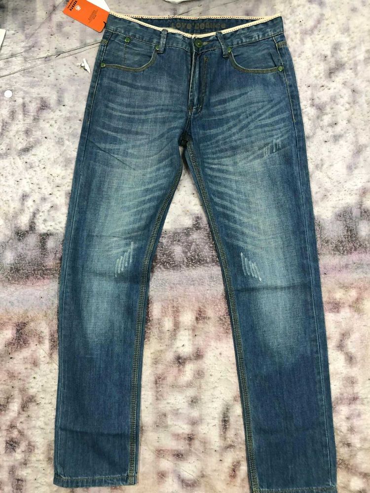 Stylish Blue Denim Jeans