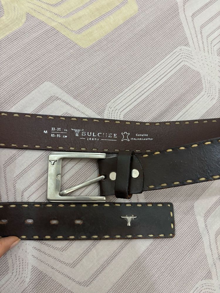 Men Brown Belt