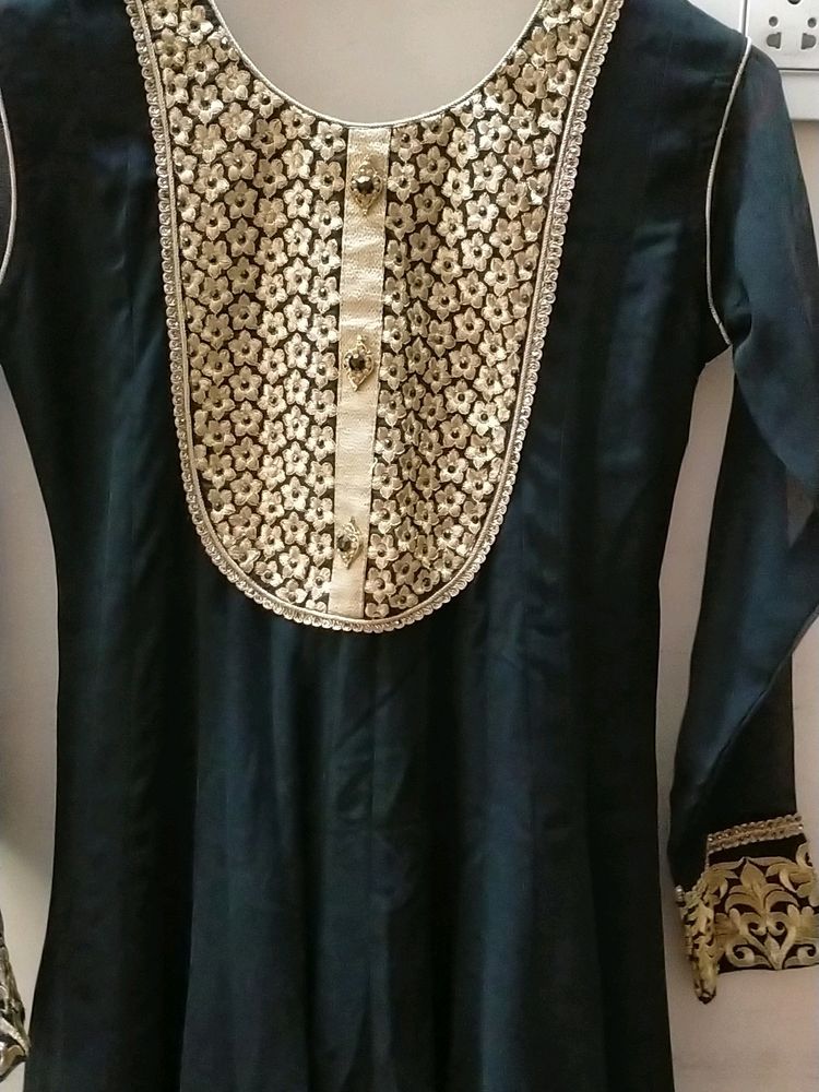 Beautiful Black Anarkali Suit