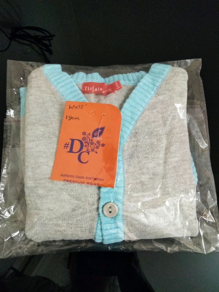 Tissaia Basics Brand Cardigan For Kids.No Coins✅