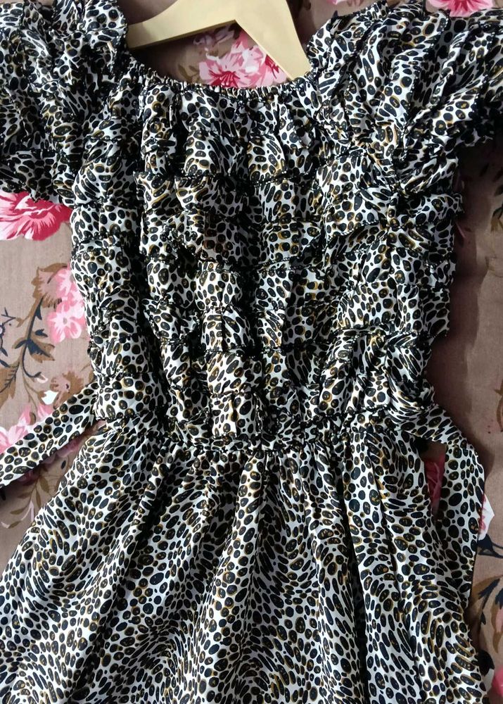 Leopard Print Dress
