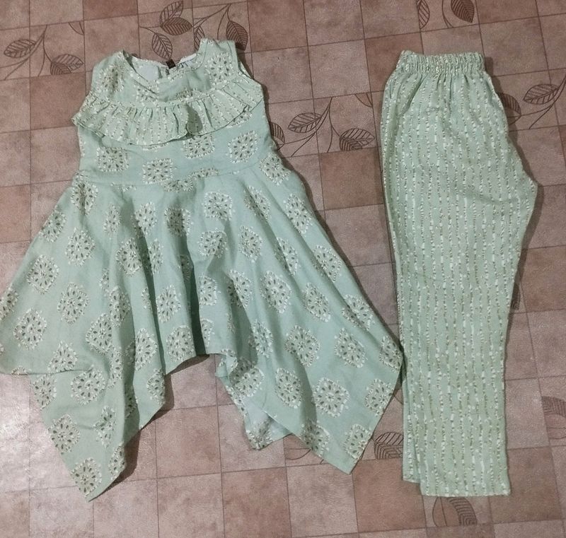 Mint Green Pant Suit