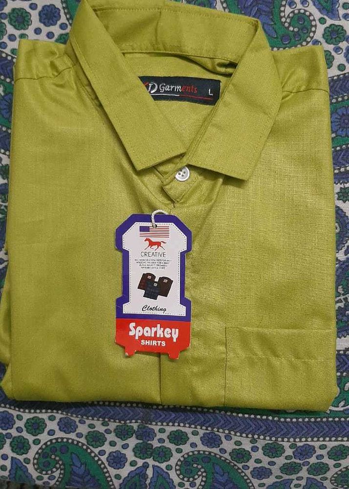 Green Sparkey Shirt