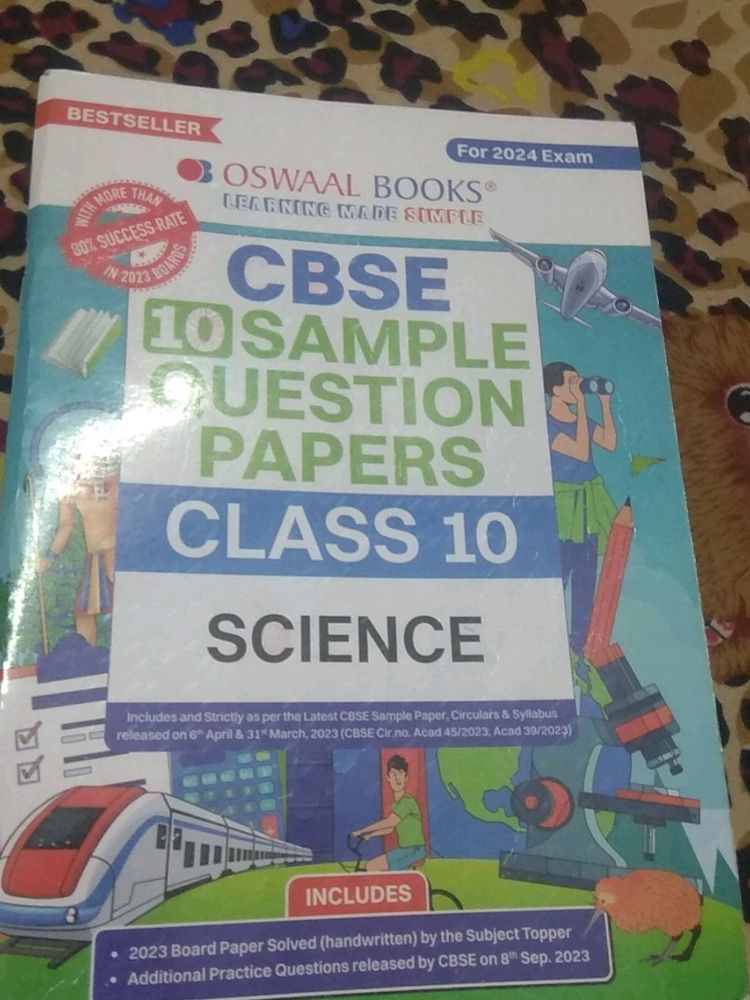 Class 10 Science Sample Paper Book