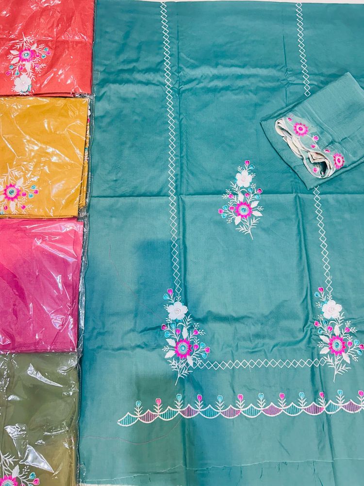 all over lizibizi suit with work duppta