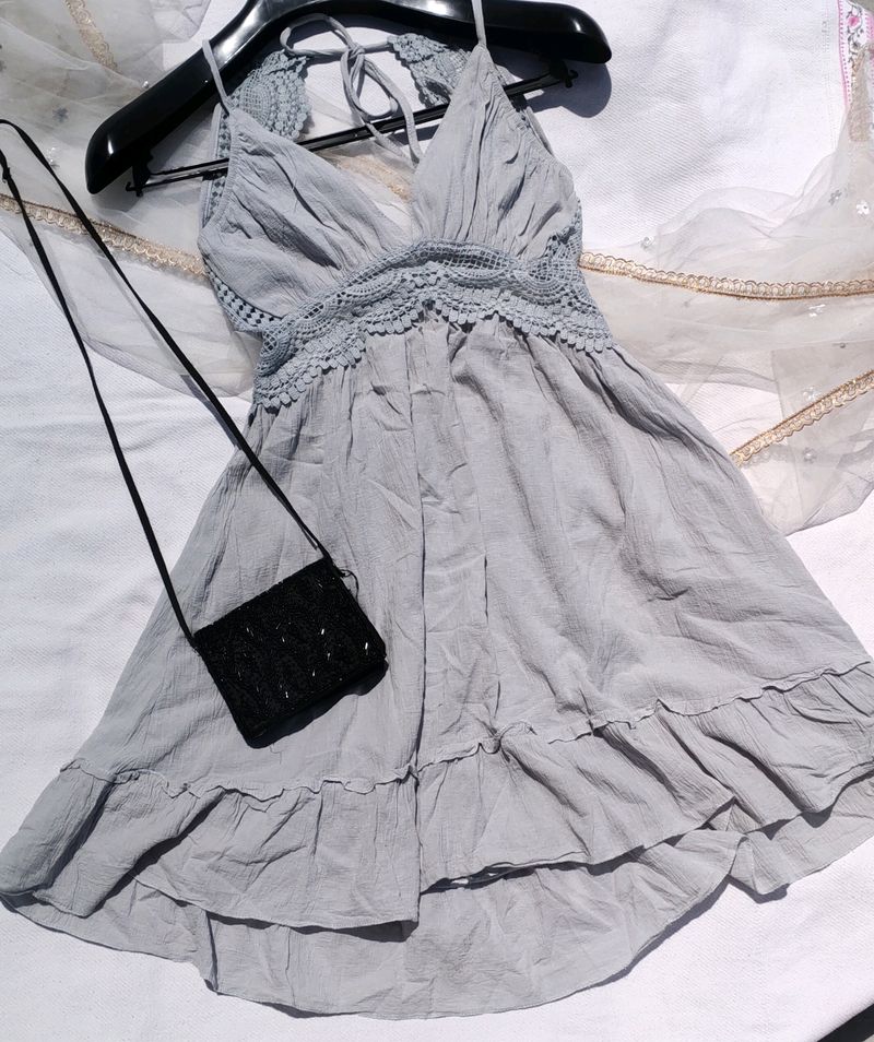 Backless Beach Dress 🏖️