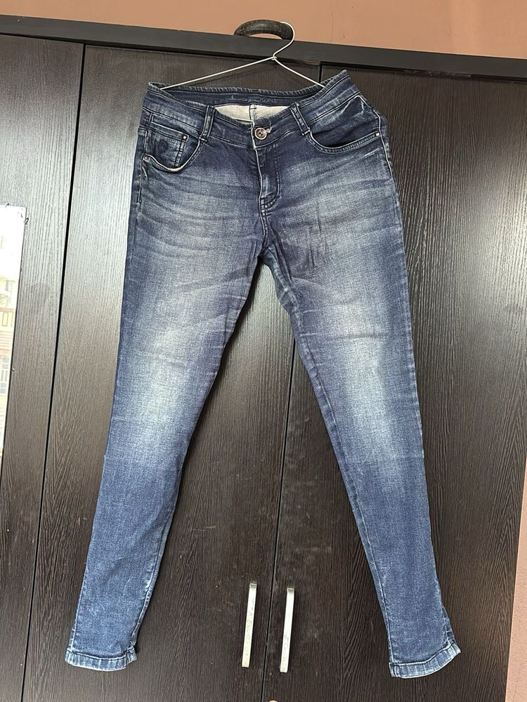 Dark Wash Denim Jeans